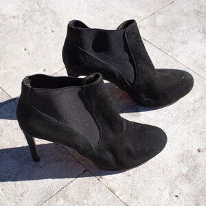 Via Spiga Black suede ankle booties Size 8.5 (39.5)